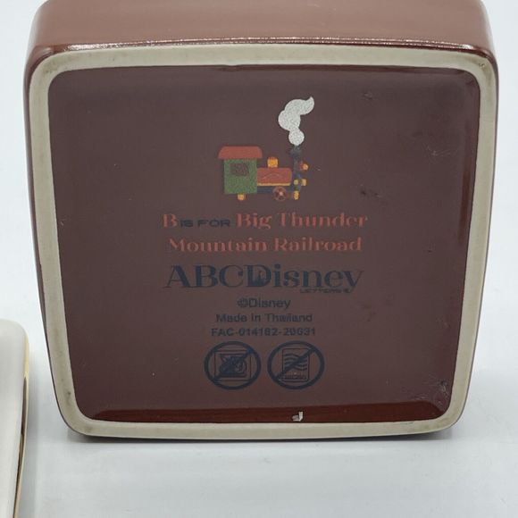 Disney parks ABC‎ letters B is for Big Thunder Mountain Railroad Trinket Box - Picture 6 of 7